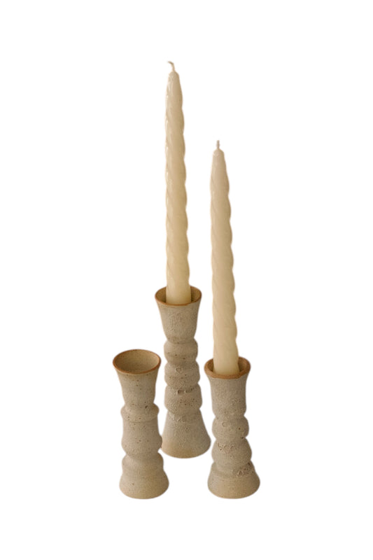 SCULPTURA PILLAR CANDLESTICK