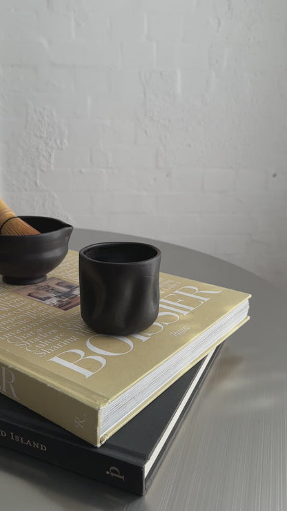 MATCHA BOWL MATTE BLACK