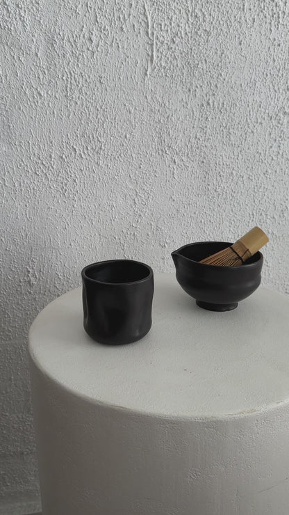 DIMPLE MUG BLACK